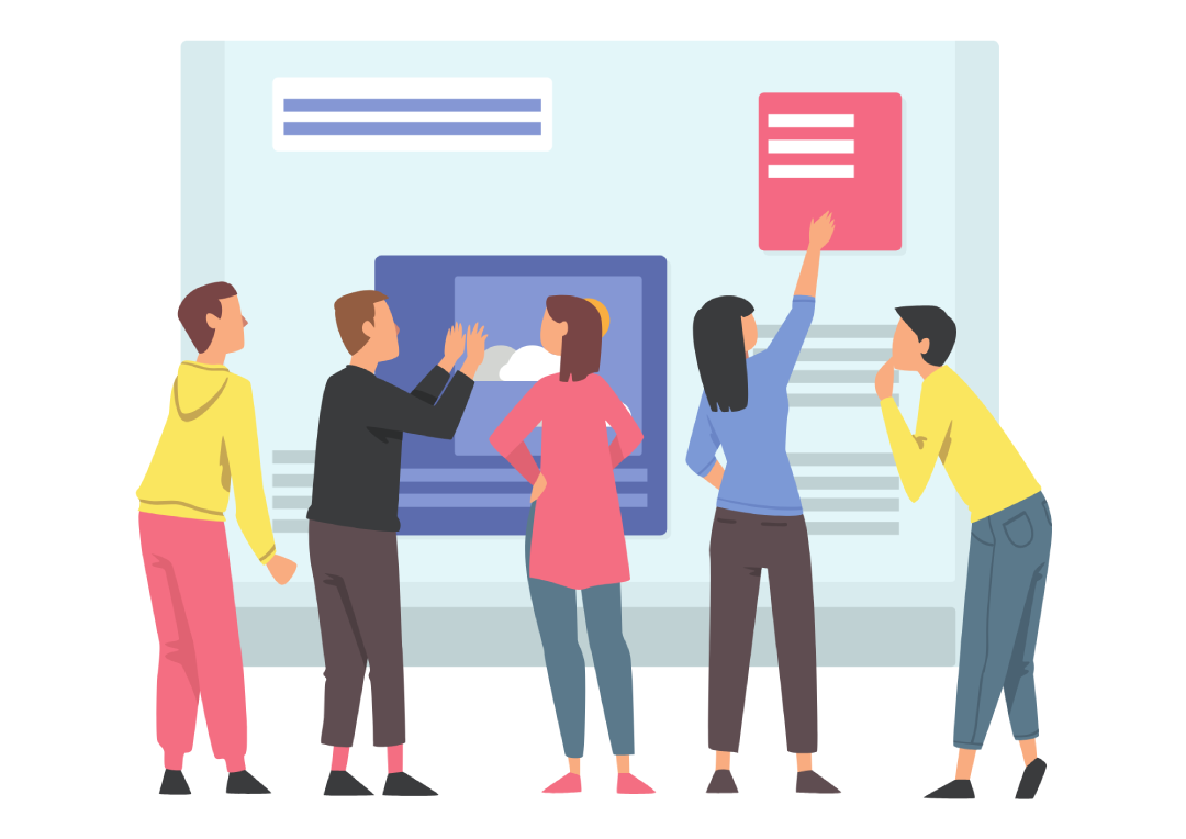 user interviews, category pages, ux design